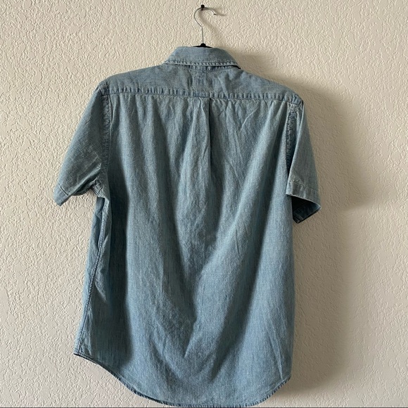 Polo Ralph Lauren Classic Fit Chambray Shirt Size Small - Picture 9 of 13